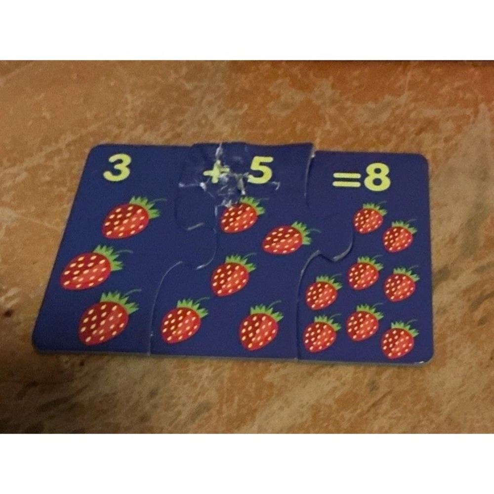 Match -Your- Math Single Solution Puzzles Age 4+ , 1-2 Player Educational Game - Picture 11 of 11